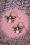 Lovely - Bumble Bee Pearl Drop Earrings Années 30 en Doré