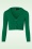 Mak Sweater - Shela Kurzer Cardigan in Smaragdgrün