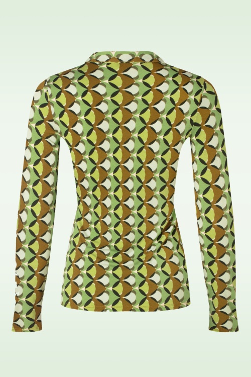 Surkana - Paloma blouse in groen 2