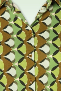 Surkana - Paloma blouse in groen 3