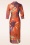 K-Design - Veronica Midi Kleid in Orange 3