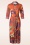 K-Design - Veronica Midi Dress in Orange 2