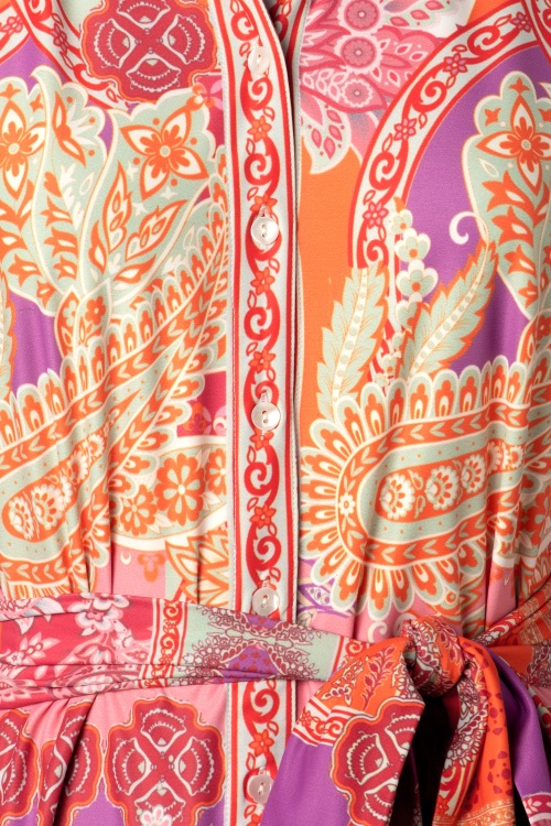 K-Design - Robe polo Paula en orange 4
