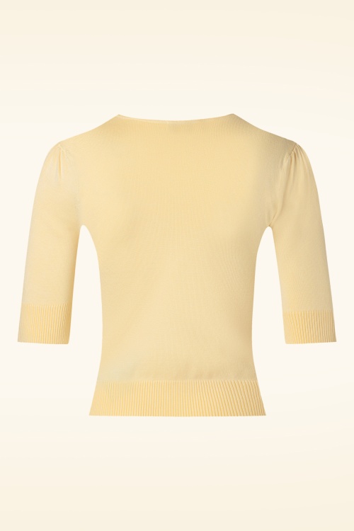 Banned Retro - Grace Jumper in Yellow 2