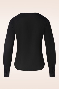Banned Retro - Maria blouse in zwart 2