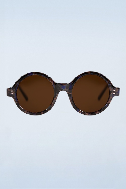Lunettes De Soleil Tendance VFDHN – Monture Acétate, Verres UV400 – Unisexe – Style Rétro – Pour Femme Et Homme