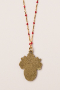 Urban Hippies - 70s Frida Necklace in Antique Gold 4