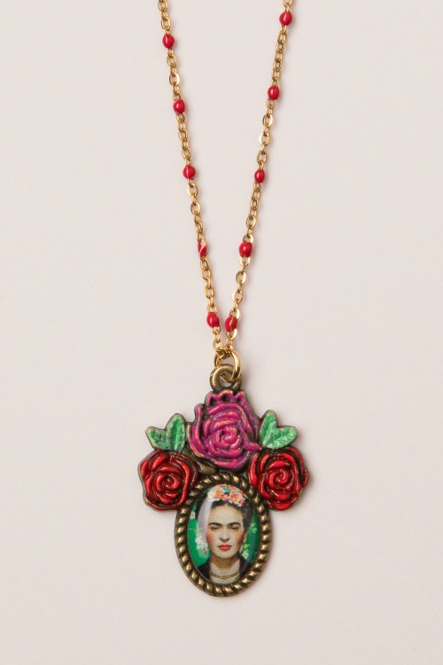 Urban Hippies - 70s Frida Necklace in Antique Gold 2
