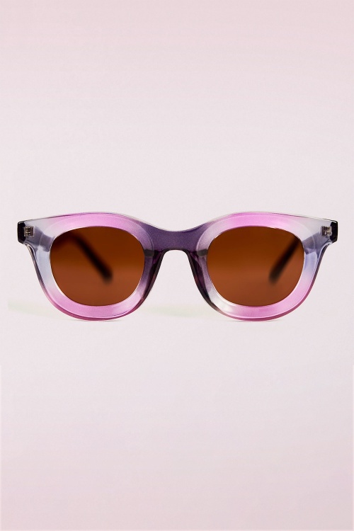 Surkana - That Girl Sunglasses in Lilac 2