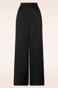Banned Retro - Swish Trousers in Black 2