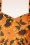 Vixen - Sunflower Print Midi Dress in Orange 3