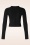 Vixen - Textured Knit Crop Cardigan in Black 2