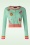 Vixen - Candy Patch Cardigan in Mint