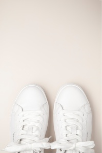 Tamaris - Steffi Leather Sneakers in White 2