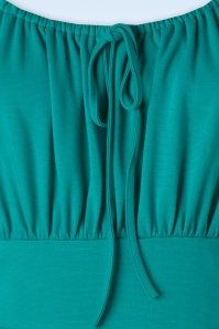 Vixen - Robe corolle Tessy en turquoise 3