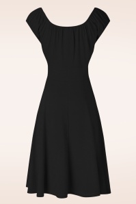 Vixen - Tessy swing jurk in zwart 3