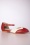 Banned Retro - Dapper Dancemates platte schoentjes in rood  3
