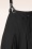 Vixen - Pantalon large à rayures tennis et bretelles en noir 3