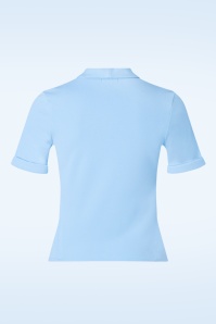 Vintage Chic for Topvintage - Molly Top in Sky Blue 2