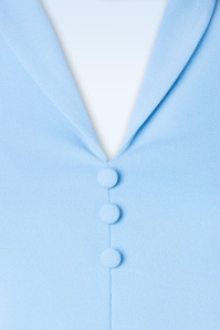 Vintage Chic for Topvintage - Molly Top in Sky Blue 3