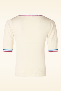Blutsgeschwister - Pretty Preppy Special Top in Athletic White 2