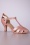 Banned Retro - Dance Me To The Stars Pumps in parelmoer roze 3