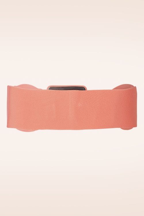 Banned Retro - Ladies Day Out Square Belt in Vintage Pink 2