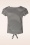 King Louie - Chopito Stripe Knot T-Shirt in Schwarz 4