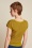 King Louie - Deep V Top Cosette in Curry Yellow 3