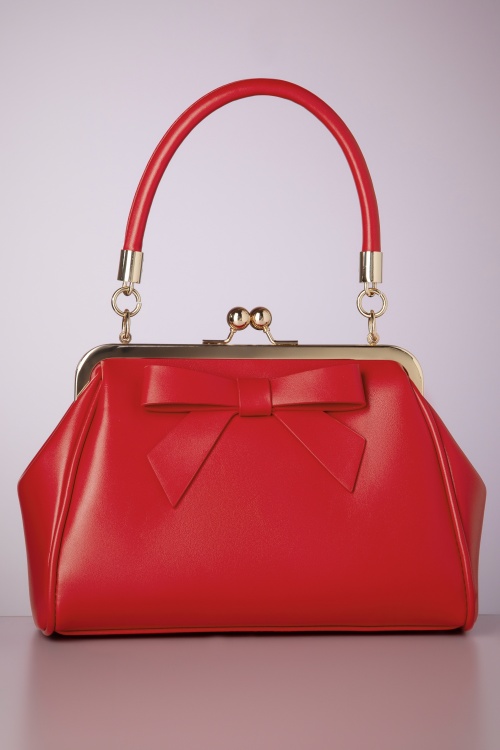 Banned Retro - Daydream Handbag in Red