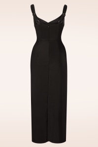 Rebel Love Clothing - Manchester Pencil Dress in Black 4