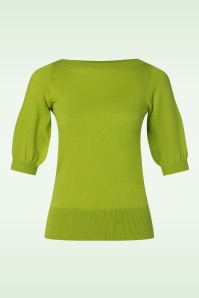 King Louie - Ivy Cocoon Top in Lime 2