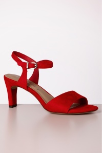 Tamaris - Lesly sandaaltjes in chili rood 3