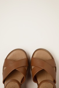 Tamaris - Sarah Block Heel Sandals in Brown 2