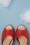 Lola Ramona ♥ Topvintage - Ava Solemate Slip on Mules in Red 4