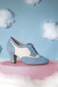 Lola Ramona ♥ Topvintage - Ava Adore Shoe Booties in Faded Blue 4