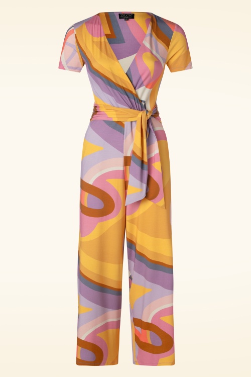 Zilch - Macie maxi jurk in sixties lavender