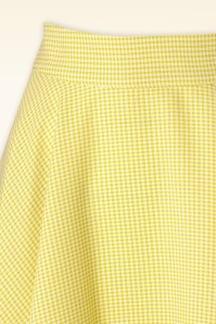 Banned Retro - Sailing Breeze Swing Skirt in Yellow 3