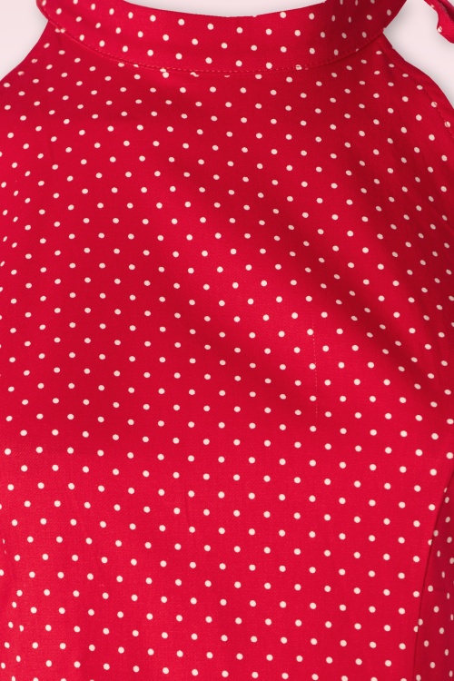  Plus size polka dots halter bra-let top -1x: Clothing