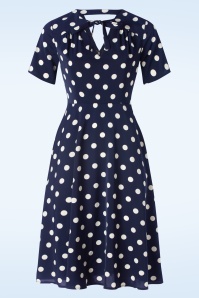 Collectif Clothing - Trixie Make A Wish Puppenkleid in Schwarz