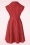 Banned Retro - Doll swing jurk in rood 2