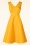 Banned Retro - Summer Spot swing jurk in geel