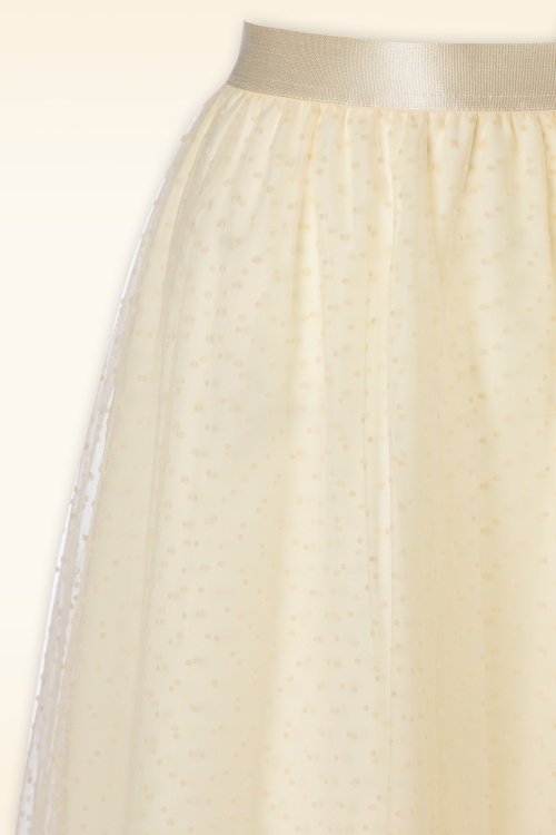 Compania Fantastica - Taylor Tulle Skirt in Off White 3