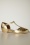 Charlie Stone - Singapore T-Strap ballerina flats in goud 3