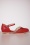 Charlie Stone - Siena Ballerina Flats in Rot