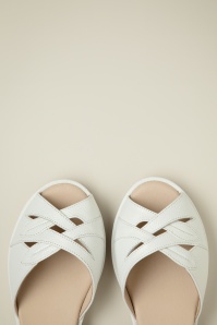 Charlie Stone - Elba Sandals in White 2