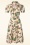 Rock N Romance - Charlene Tahiti Shirtwaister Dress in Light Beige