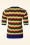 Banned Retro - Rainbow Waves Pullover in Multi 2