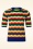 Banned Retro - Rainbow Waves Pullover in Multi
