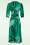 K-Design - Shelley Crossover Midi Dress in Green 3